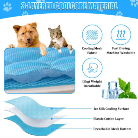 Self-Cooling  Pet Mat for Dogs & Cats